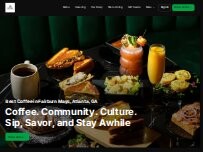 Website Screenshot BOSK Coffee Wine & Tapas