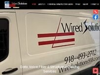 Website Screenshot Wired Solutions LLC
