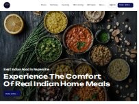 Website Screenshot Naani's Cafe