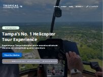 Website Tropical Helicopter Tours of Tampa
