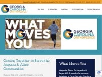 Website Georgia Carolina Orthopedics