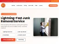 Website Atlanta junk removal hero