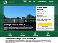 Website Screenshot Prime Space Storage