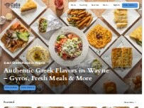 Website Screenshot Zorba Greek Eatery & Gyro House