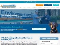 Website Screenshot Environment Masters
