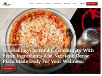 Website Screenshot Halwani’s Pizza & Stromboli - DUBLIN Location