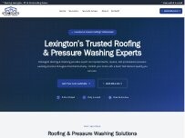 Website Screenshot Stonegate Roofing & Pressure Washing