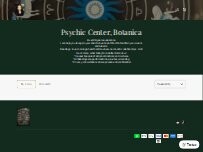 Website Screenshot Psychic Center Botanica