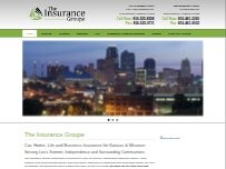 Website Screenshot The Insurance Groupe