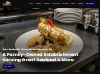 Website Screenshot Flava Shack Seafood