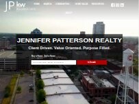 Website Screenshot J Patterson Realty at Keller Williams