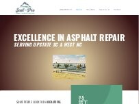 Website Screenshot Seal-Pro Asphalt Maintenance