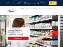 Website Screenshot FDAbasics