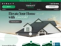 Website Screenshot Emerald Exteriors