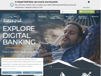 Website Screenshot Intrepid Credit Union