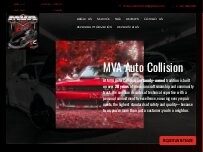 Website Screenshot MVA AUTO COLLISION