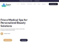 Website Screenshot Azure Med Spa