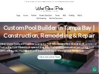 Website Screenshot West Shore Pools and Outdoor Living, LLC