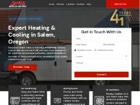 Website Screenshot James Heating and Air Conditioning