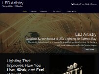 Website Screenshot LED Artistry