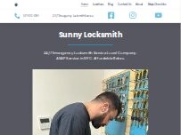 Website Screenshot Sunny Locksmith