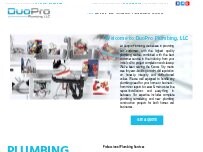 Website Screenshot Duopro Plumbing, LLC