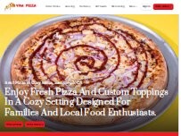 Website Screenshot Viva Pizza