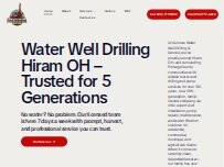 Website Screenshot R E Burrows Drilling