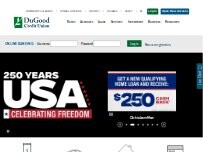 Website Screenshot DuGood Credit Union