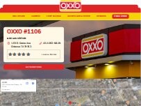 Website Screenshot OXXO