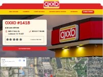 Website Screenshot OXXO