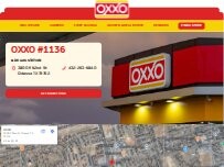 Website Screenshot OXXO