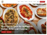 Website Screenshot Georgie's Pizza and Restaurant