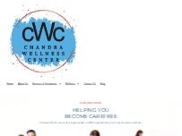 Website Screenshot Chandra Wellness Center
