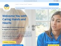 Website Screenshot Comfort Hospice Care