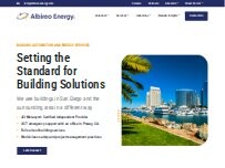Website Screenshot Albireo Energy