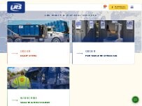 Website Screenshot LRS Northbrook Single Stream Recycling Facility