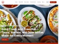 Website Screenshot Chico's Tacos And Bar
