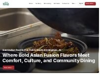 Website Screenshot Yummefy Flavors of India, Nepal & Thailand