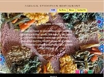 Website Screenshot Agelgil Ethiopian Restaurant Seattle