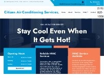 Website Citizen Air Conditioning Services