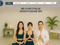 Website Blue Dream Massage Spa