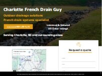 Website Charlotte French Drain Guy