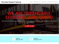 Website Thunder Speed Towing