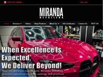 Website Miranda Detailing