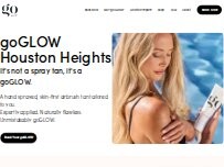 Website goGLOW Houston Heights