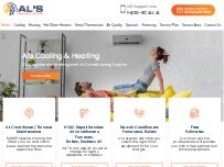 Website AL's Cooling and Heating