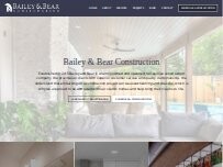 Website Bailey and Bear Construction