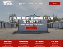 Website Screenshot Mill Road Storage