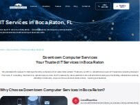 Website Downtown Computer Services in Boca Raton